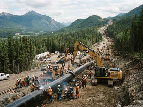 Canada Westcon Ties Link New West Coast Pipeline to Oil Sands Growth