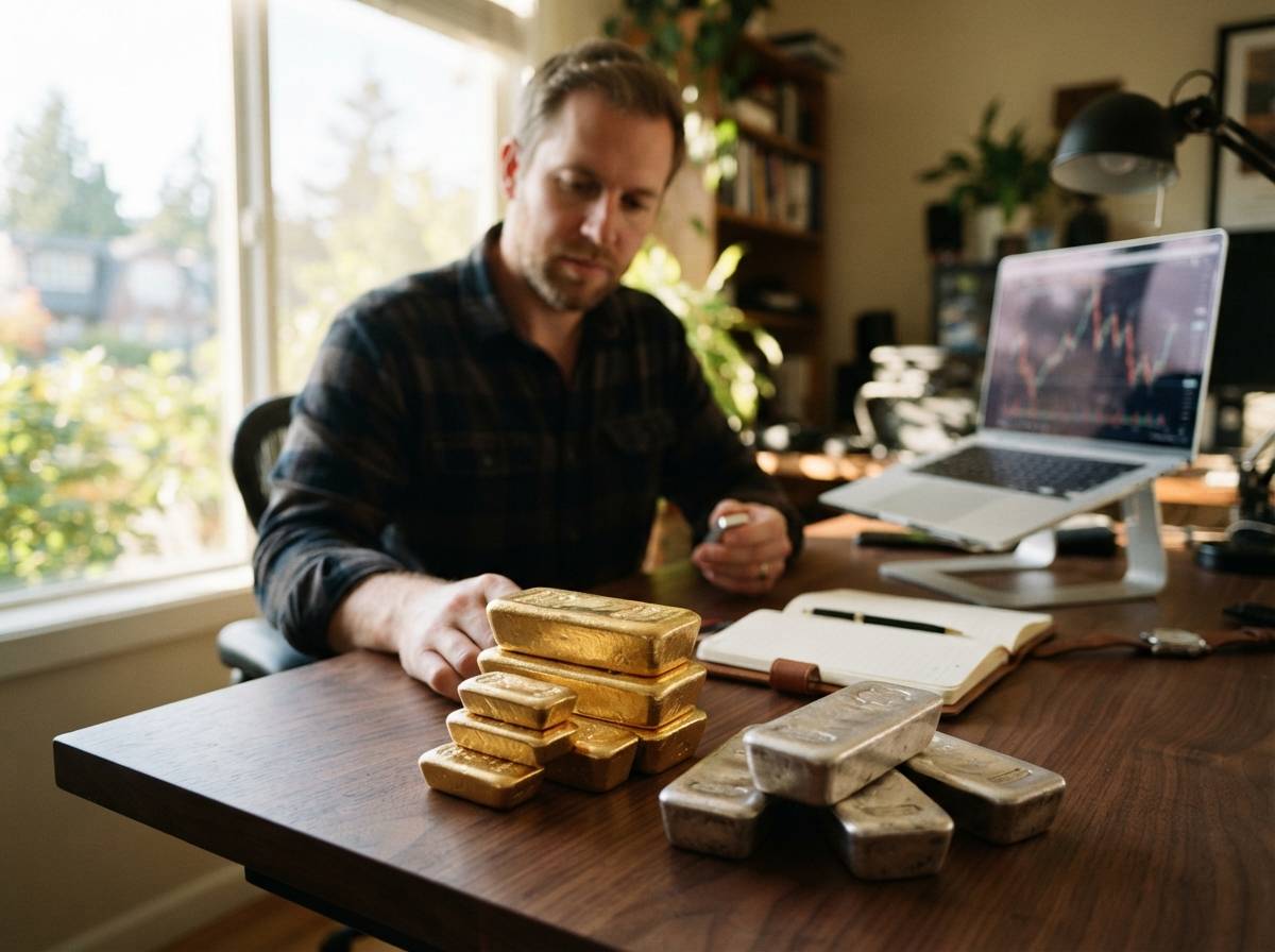 Gold dipped on GLD even as the gold silver ratio hovers near 69 to 1.