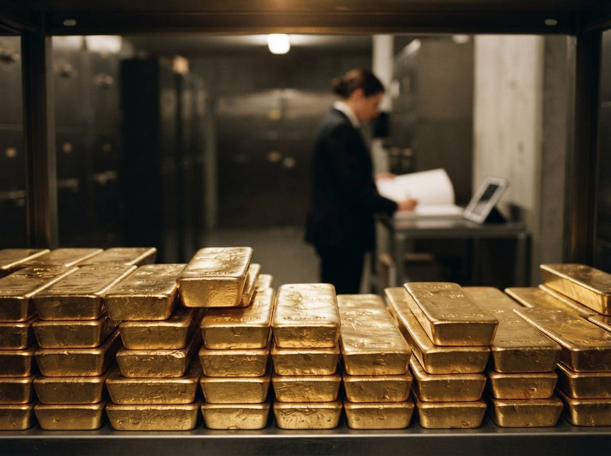 Gold is climbing while the dollar still dominates 88 percent of global currency trades.